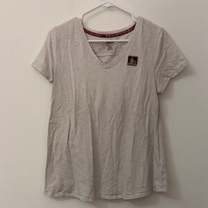 Star Wars Gray V-Neck Women's Top